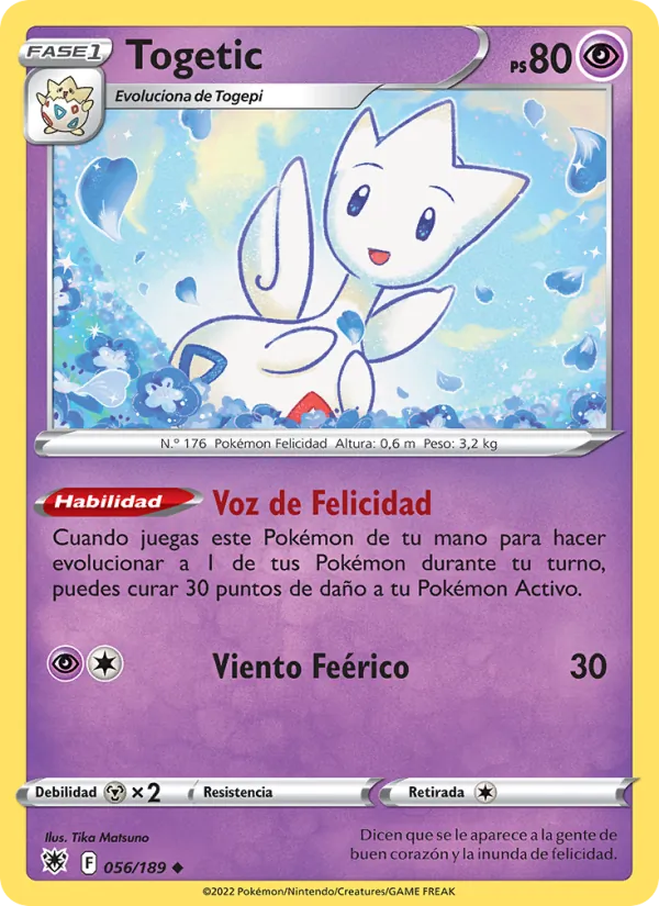 Togetic Resplandor Astral 056/189
