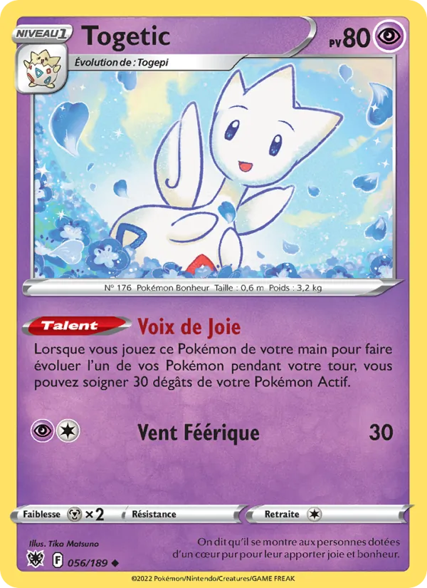 Togetic Astres Radieux 056/189