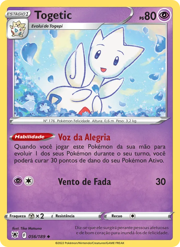 Togetic Estrelas Radiantes 056/189