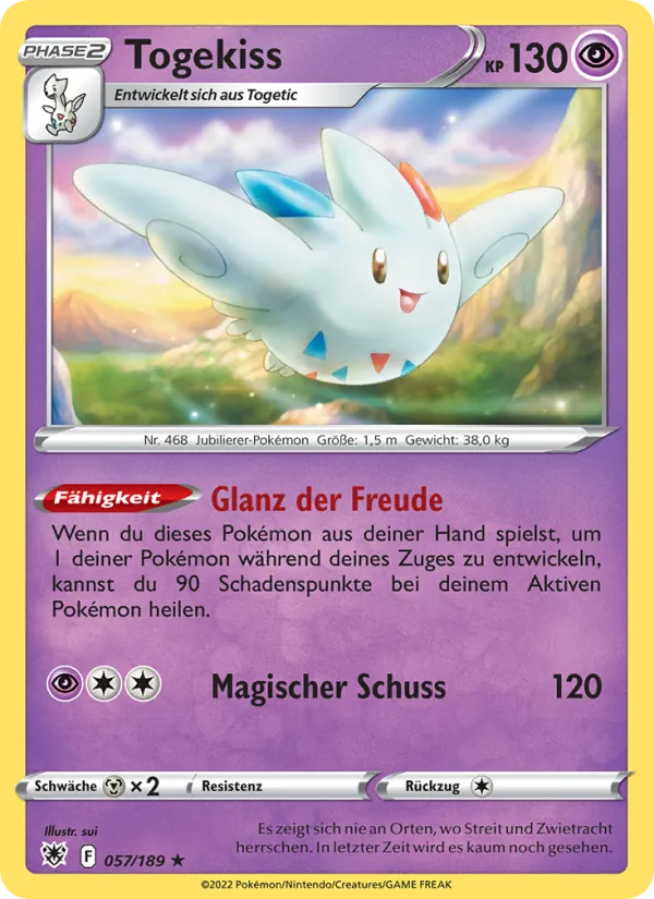 Togekiss Astralglanz 057/189