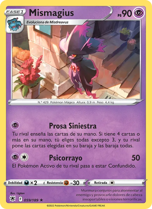 Mismagius Resplandor Astral 059/189