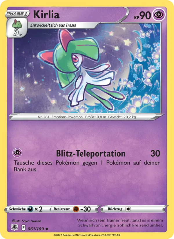 Kirlia Astralglanz 061/189