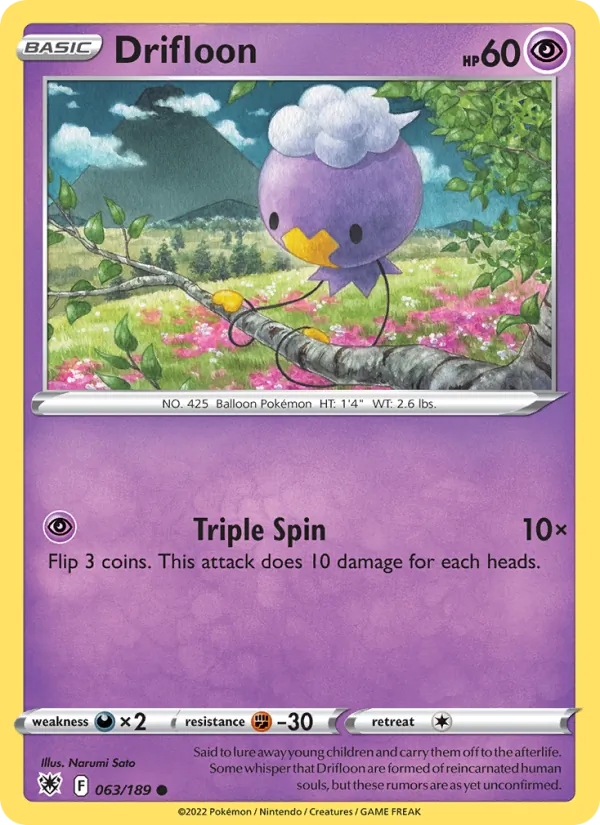 Drifloon Astral Radiance 063/189