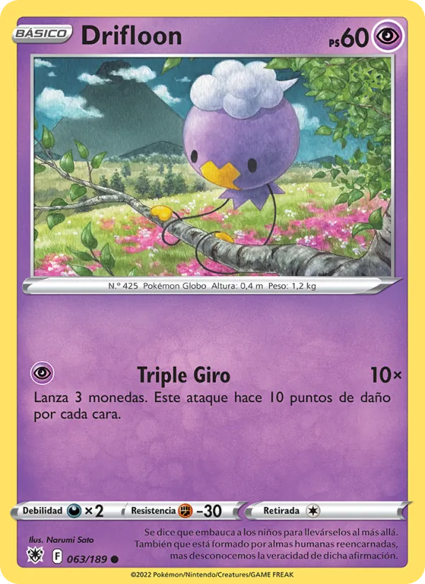 Drifloon Resplandor Astral 063/189