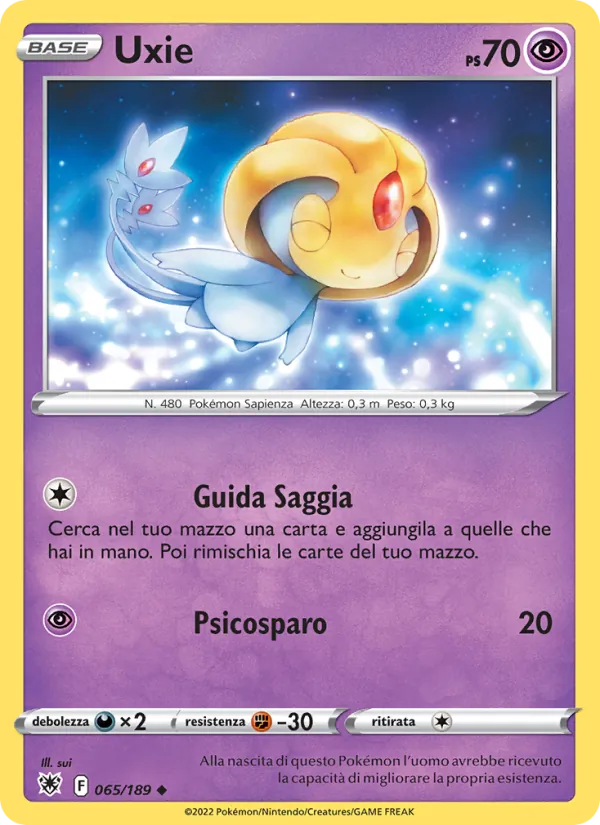 Uxie Lucentezza Siderale 065/189