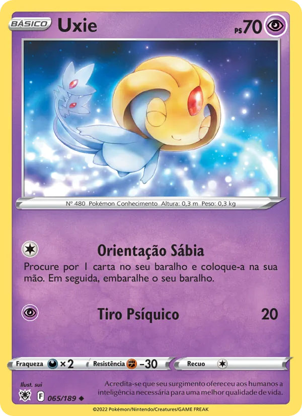 Uxie Estrelas Radiantes 065/189