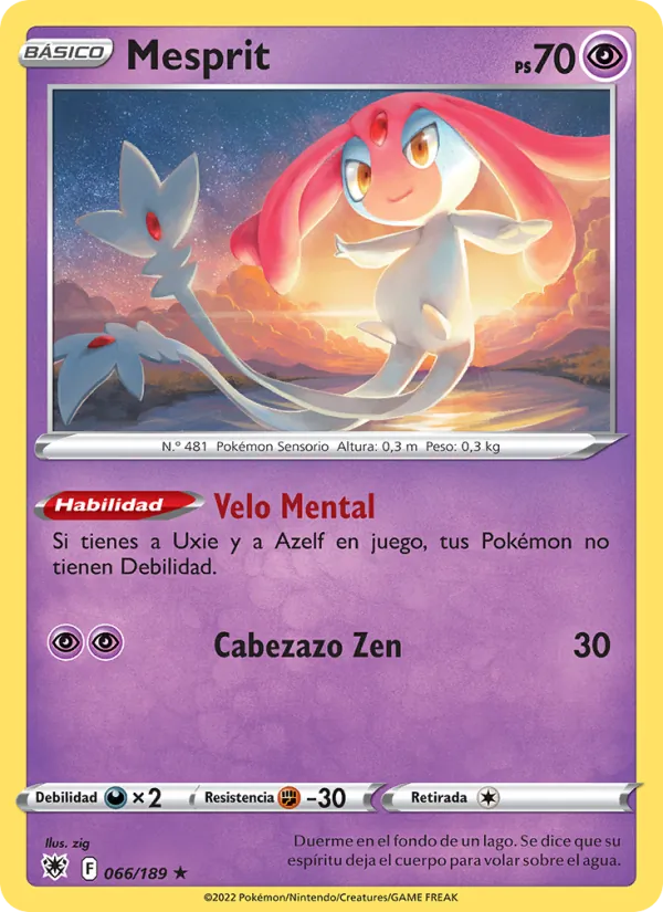 Mesprit Resplandor Astral 066/189