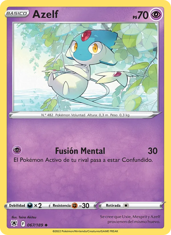 Azelf Resplandor Astral 067/189