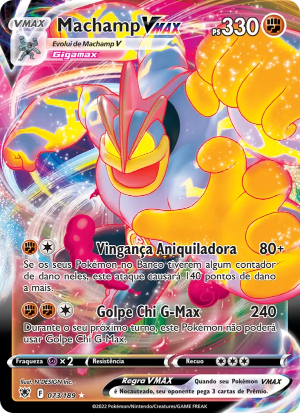 Machamp VMAX Estrelas Radiantes 073/189