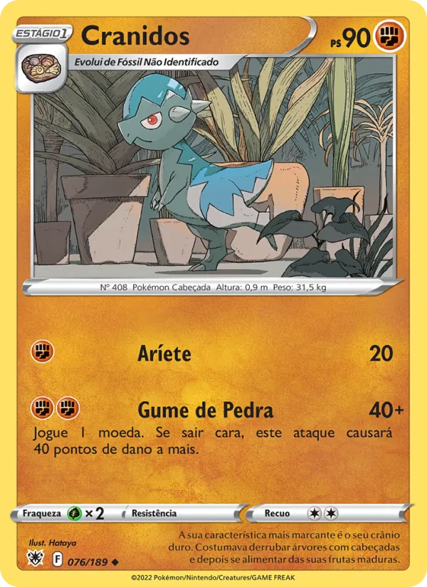 Cranidos Estrelas Radiantes 076/189