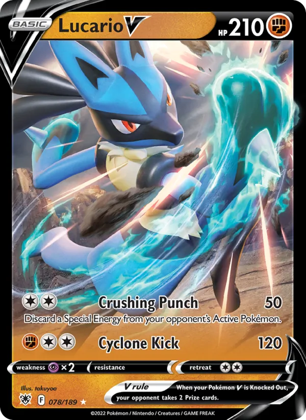 Lucario V Astral Radiance 078/189