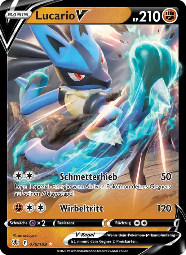 Lucario V Astralglanz 078/189