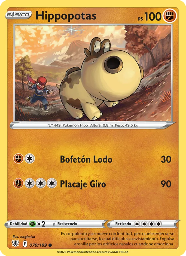 Hippopotas Resplandor Astral 079/189