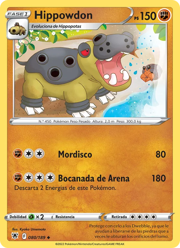Hippowdon Resplandor Astral 080/189