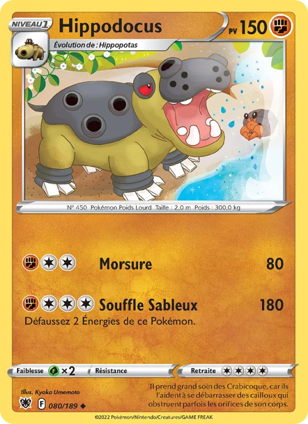 Hippodocus Astres Radieux 080/189