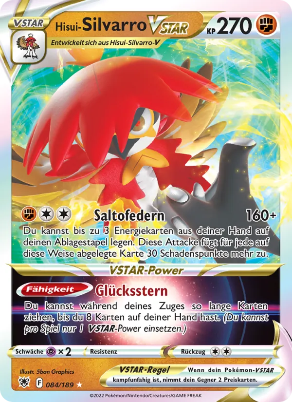 Hisui-Silvarro VSTAR Astralglanz 084/189