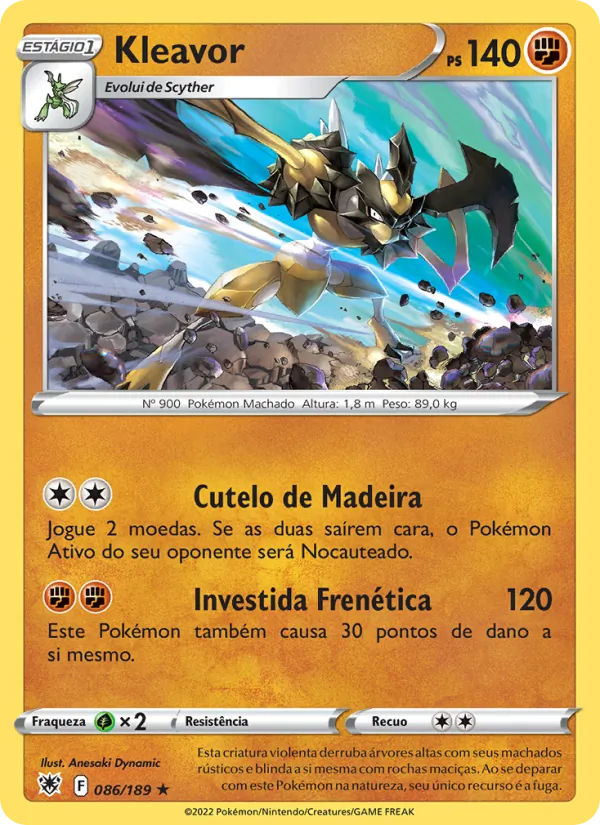 Kleavor Estrelas Radiantes 086/189