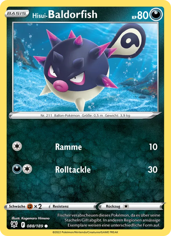 Hisui-Baldorfish Astralglanz 088/189