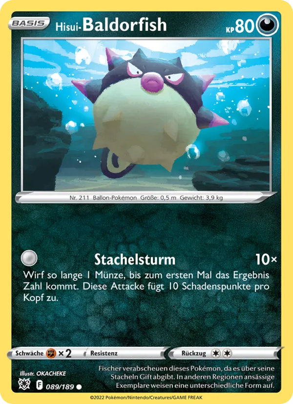 Hisui-Baldorfish Astralglanz 089/189