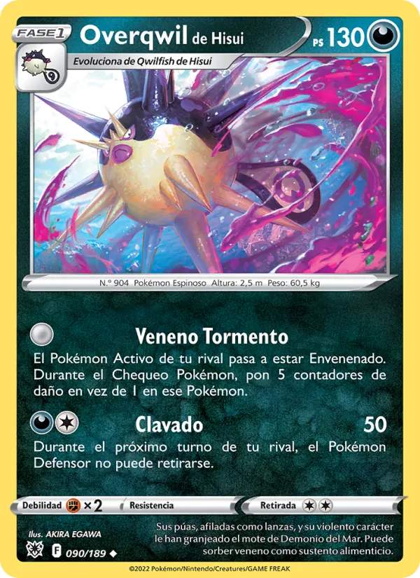 Overqwil de Hisui Resplandor Astral 090/189