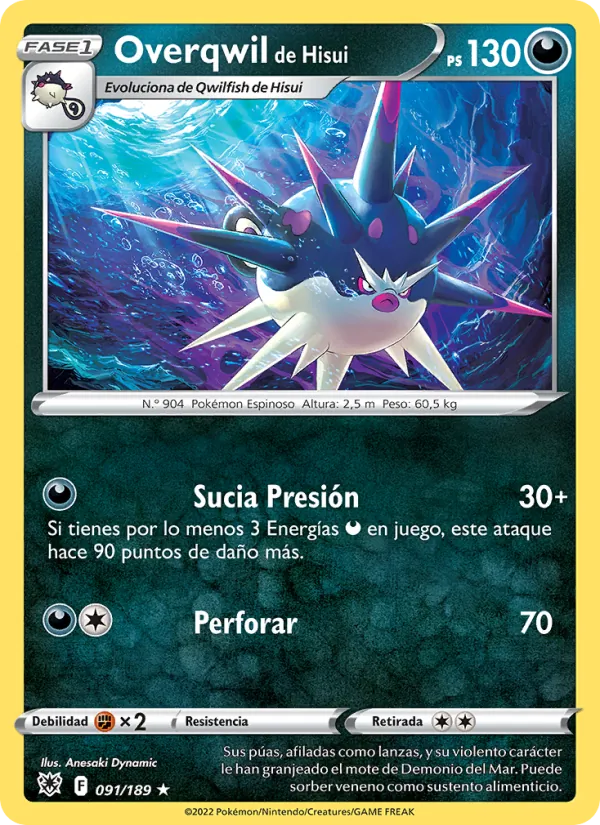 Overqwil de Hisui Resplandor Astral 091/189