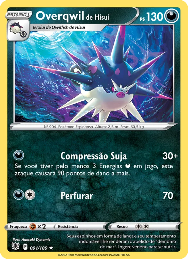 Overqwil de Hisui Estrelas Radiantes 091/189