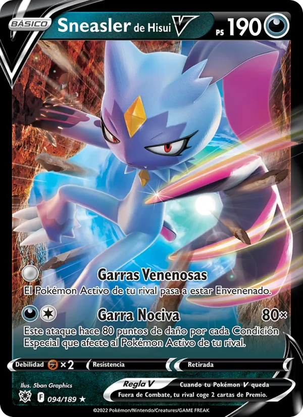 Sneasler de Hisui V Resplandor Astral 094/189