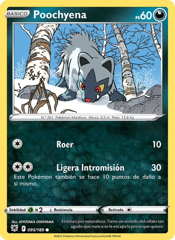 Poochyena Resplandor Astral 095/189