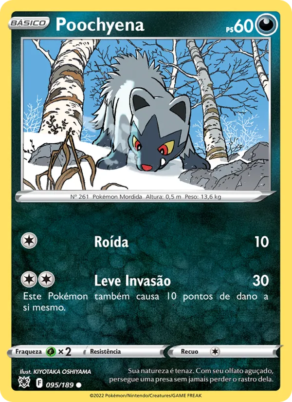 Poochyena Estrelas Radiantes 095/189