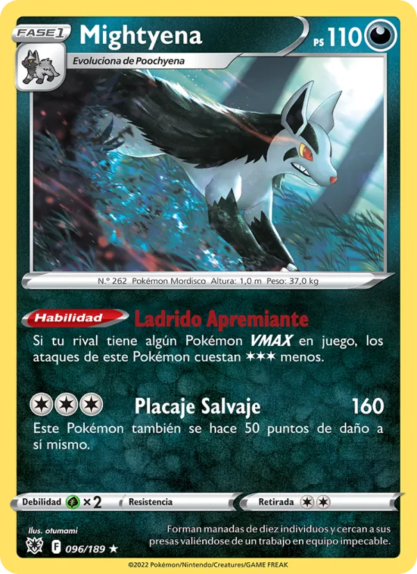 Mightyena Resplandor Astral 096/189