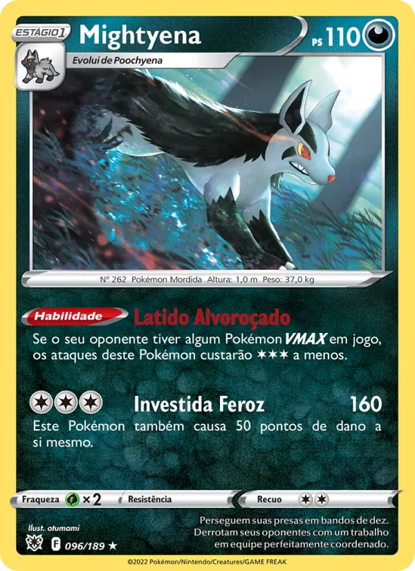 Mightyena Estrelas Radiantes 096/189