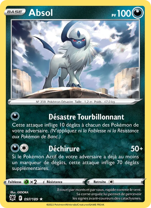 Absol Astres Radieux 097/189