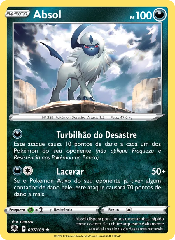 Absol Estrelas Radiantes 097/189