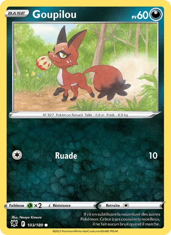 Goupilou Astres Radieux 103/189