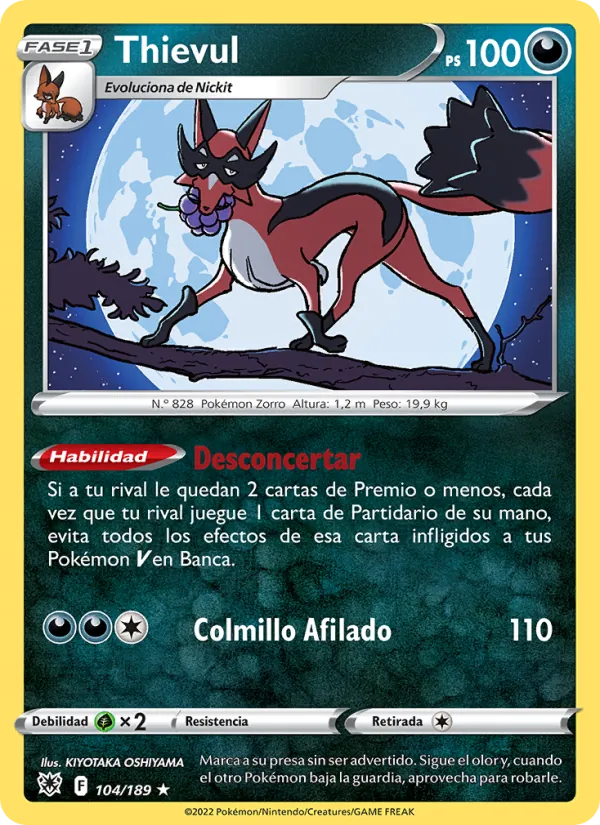 Thievul Resplandor Astral 104/189