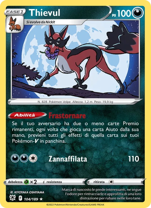 Thievul Lucentezza Siderale 104/189