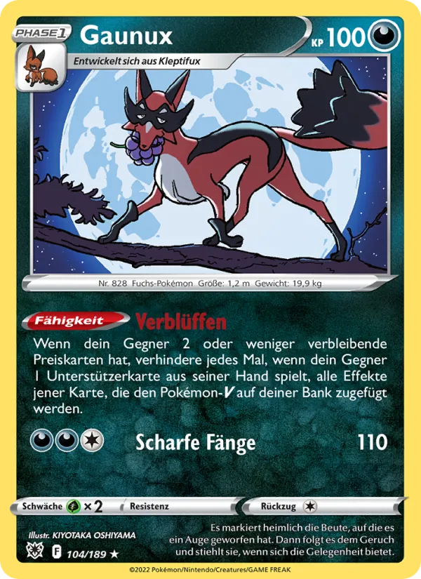 Gaunux Astralglanz 104/189