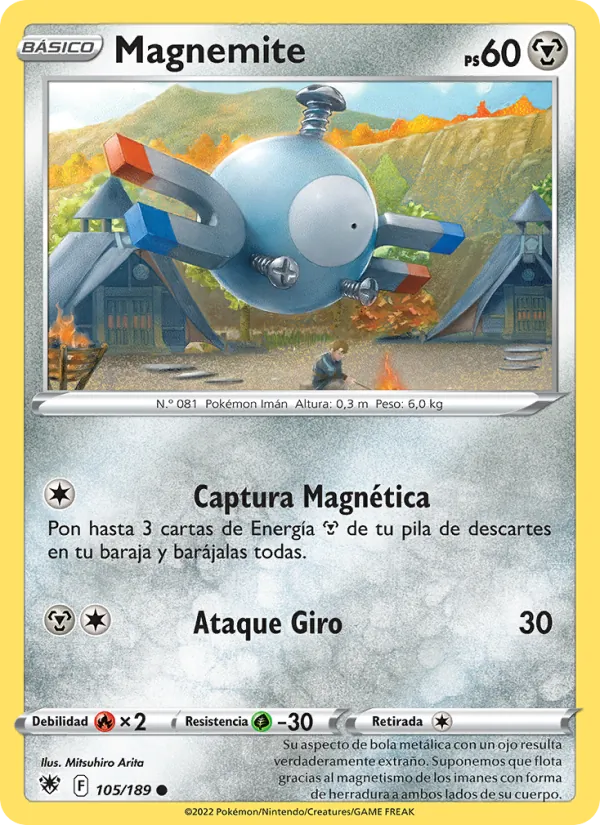 Magnemite Resplandor Astral 105/189