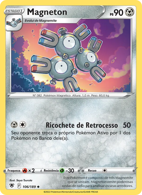 Magneton Estrelas Radiantes 106/189
