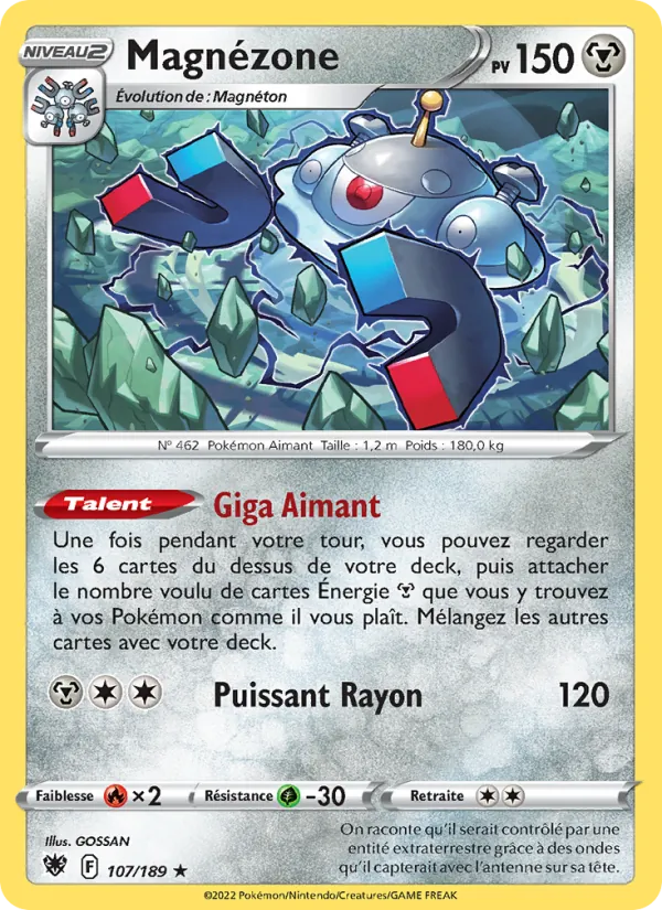 Magnézone Astres Radieux 107/189