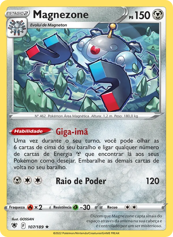Magnezone Estrelas Radiantes 107/189