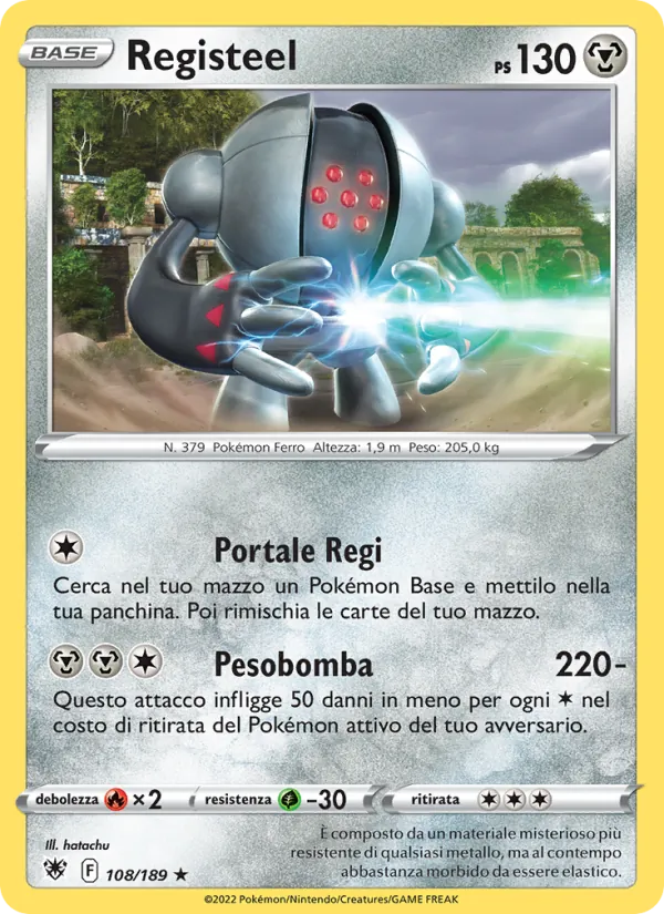 Registeel Lucentezza Siderale 108/189