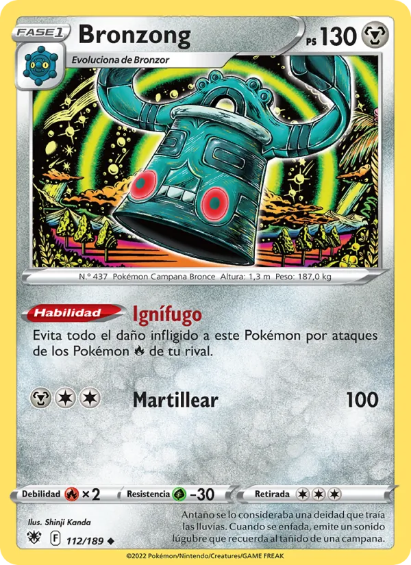Bronzong Resplandor Astral 112/189
