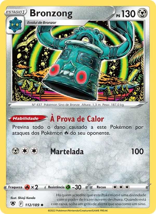 Bronzong Estrelas Radiantes 112/189
