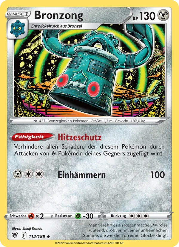 Bronzong Astralglanz 112/189