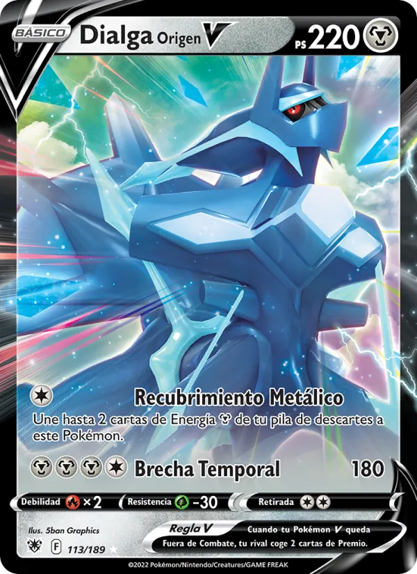Dialga Origen V Resplandor Astral 113/189