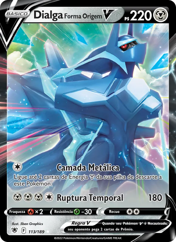 Dialga Forma Origem V Estrelas Radiantes 113/189