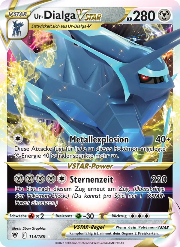 Ur-Dialga VSTAR Astralglanz 114/189