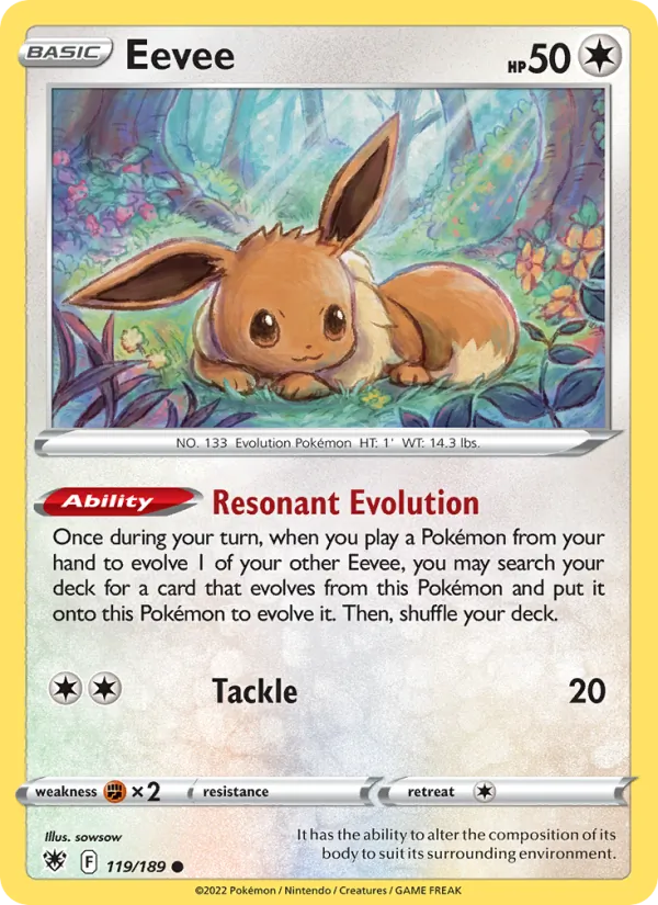 Eevee Astral Radiance 119/189