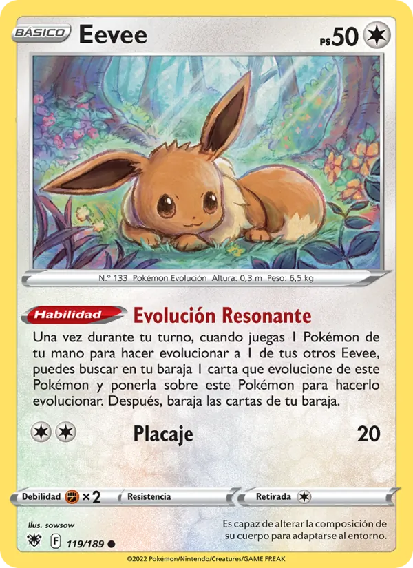 Eevee Resplandor Astral 119/189